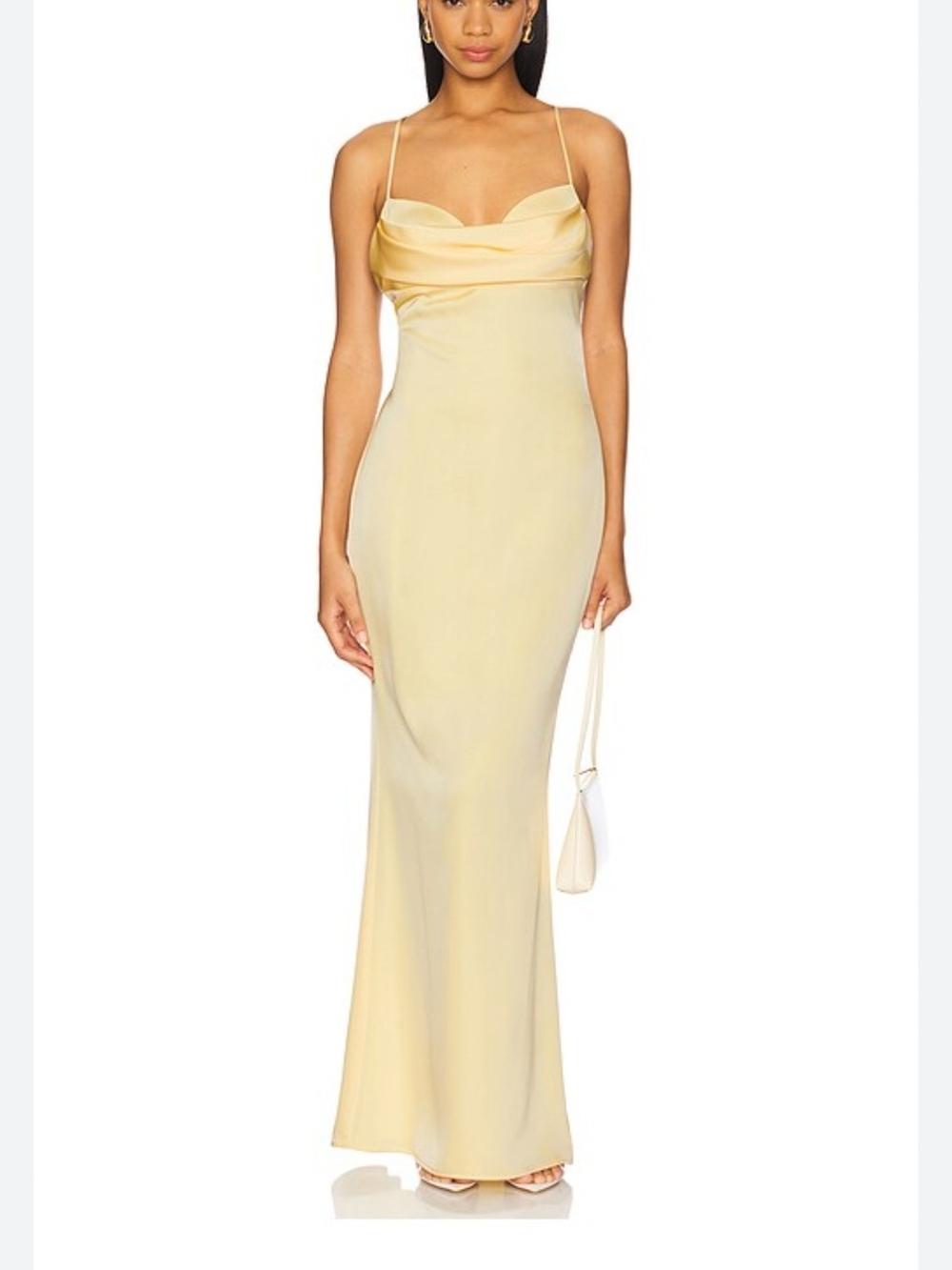 Katie May Tara Gown in Butter Yellow